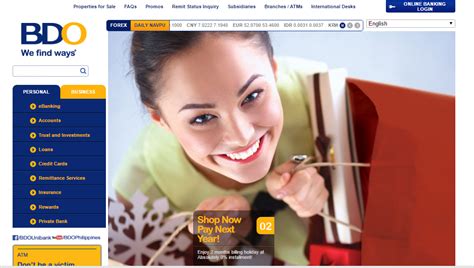 bdo official website.